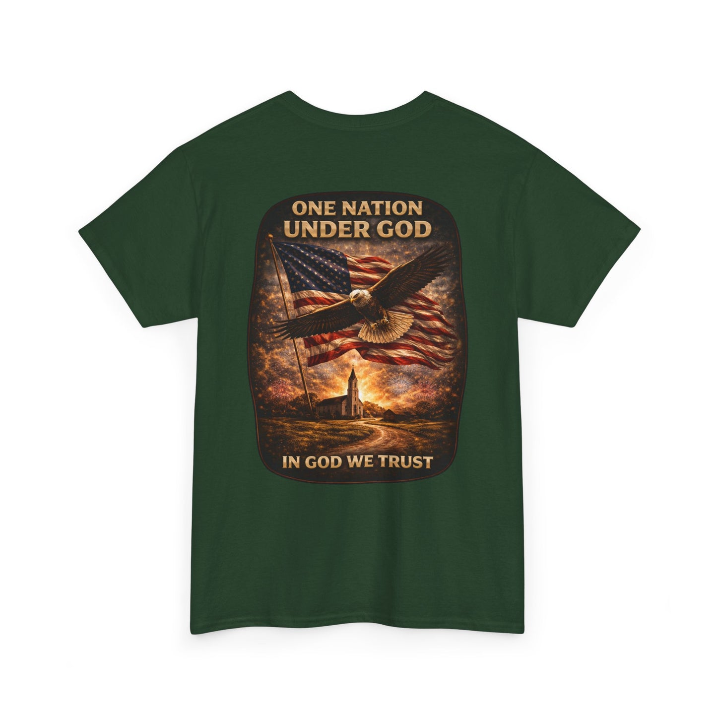 Patriotic "One Nation Under God" T-shirt