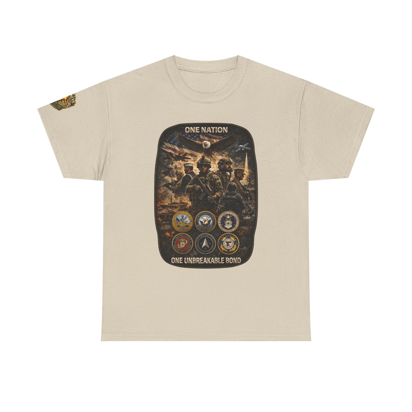 Military "One Nation, One Unbreakable Bond" T-shirt