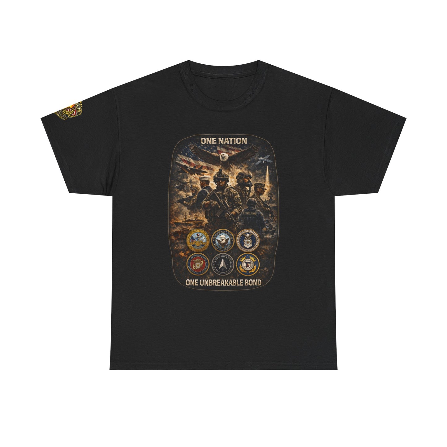 Military "One Nation, One Unbreakable Bond" T-shirt