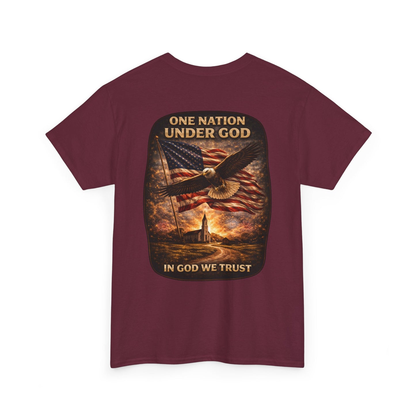Patriotic "One Nation Under God" T-shirt