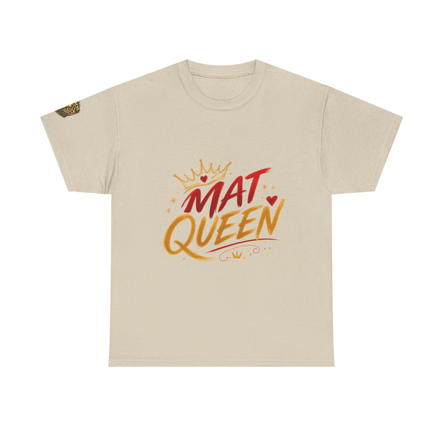 Mat Queen T-Shirt — Crowned Mat Champion Tee