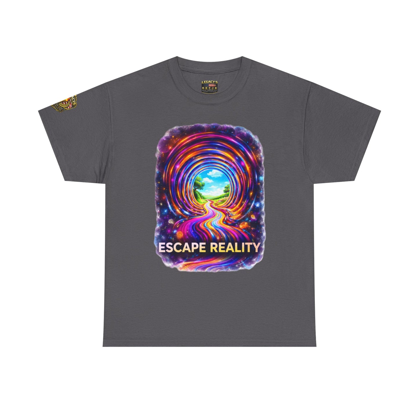 Escape Reality  â€” Psychedelic Portal Graphic T-shirt