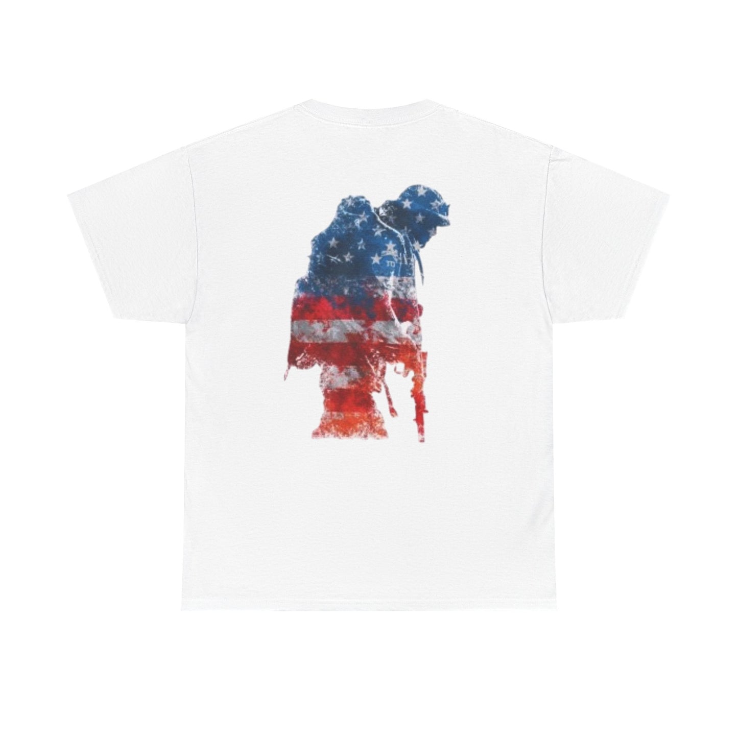 American Veteran Soldier Flag Tâ€‘Shirt -