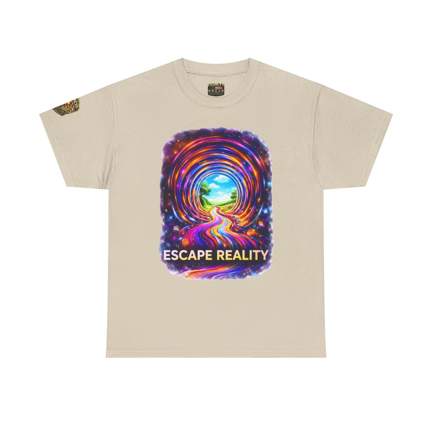 Escape Reality  â€” Psychedelic Portal Graphic T-shirt