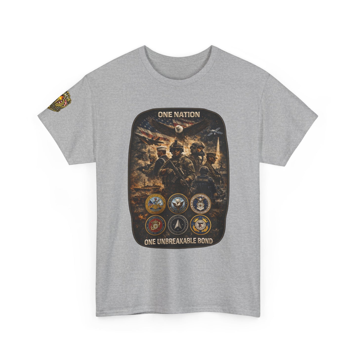 Military "One Nation, One Unbreakable Bond" T-shirt