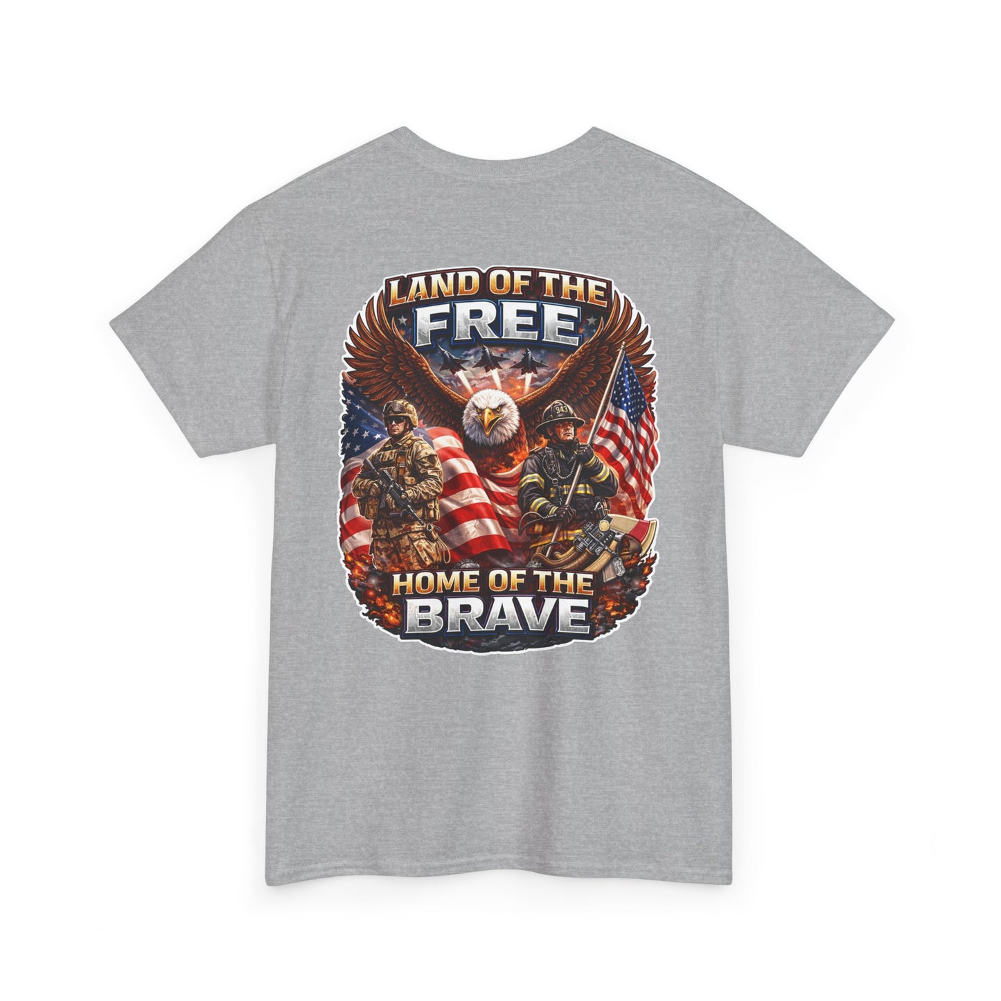 Land of the Free, Home of the Brave Eagle T-Shirt