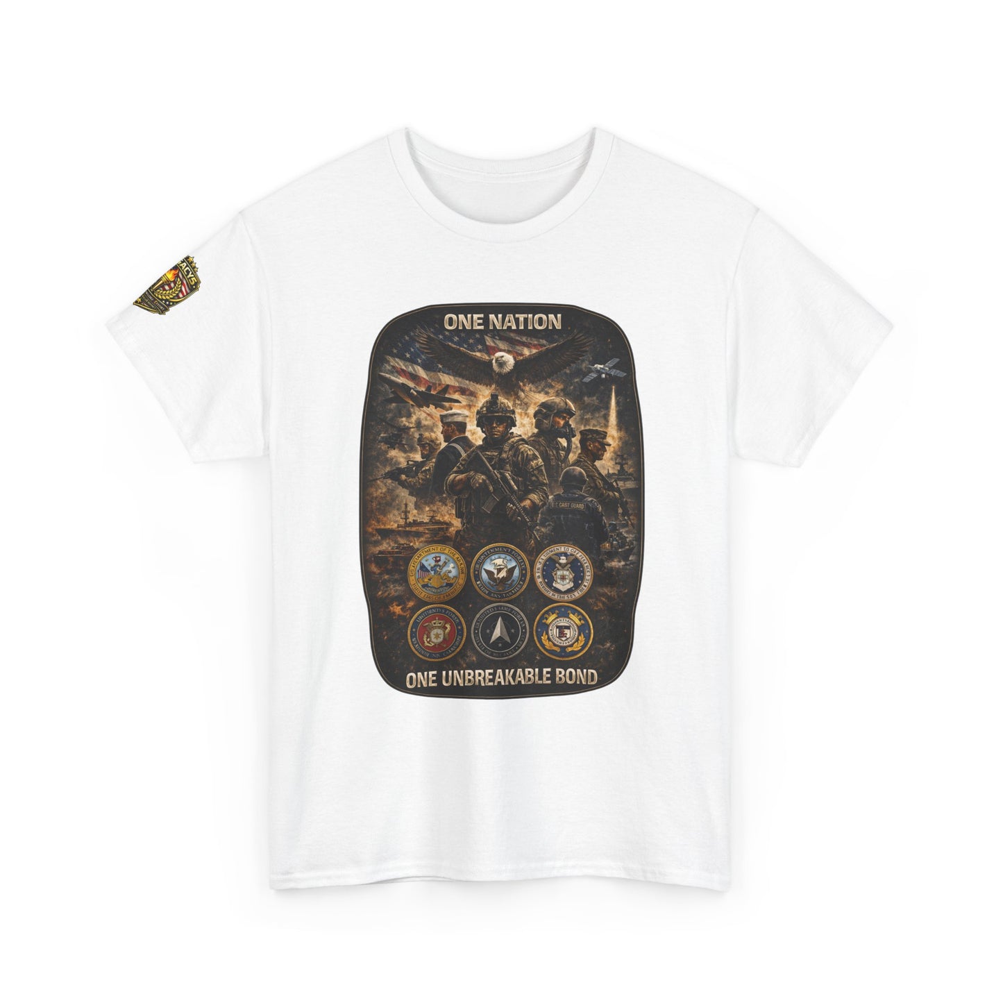 Military "One Nation, One Unbreakable Bond" T-shirt