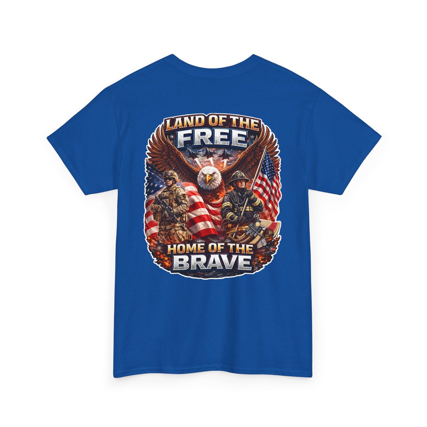 Land of the Free, Home of the Brave Eagle T-Shirt