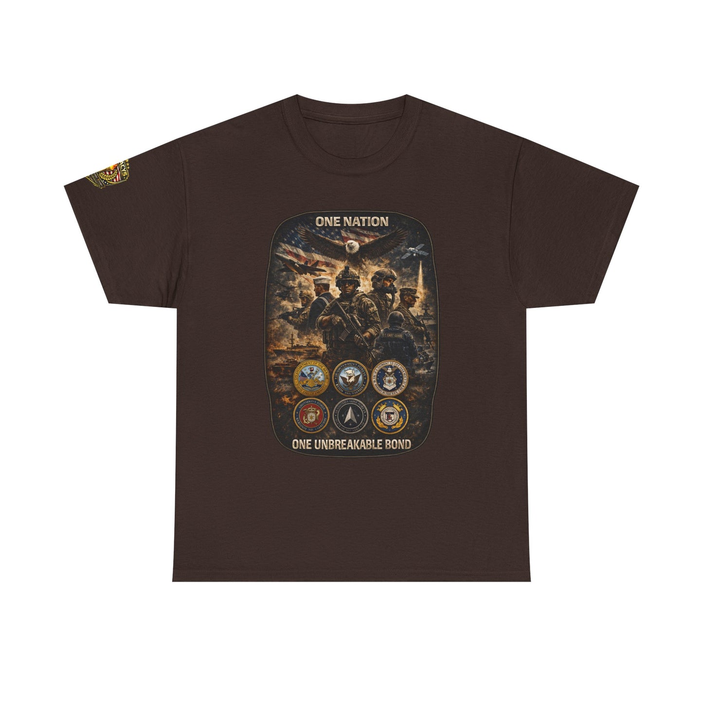 Military "One Nation, One Unbreakable Bond" T-shirt