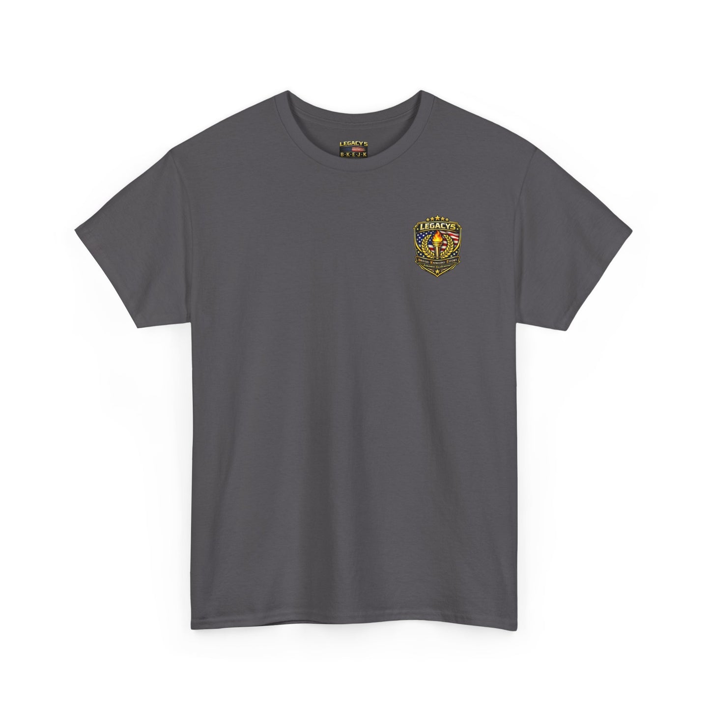 Courtesy of the Red White & Blue Military Flag T-shirt