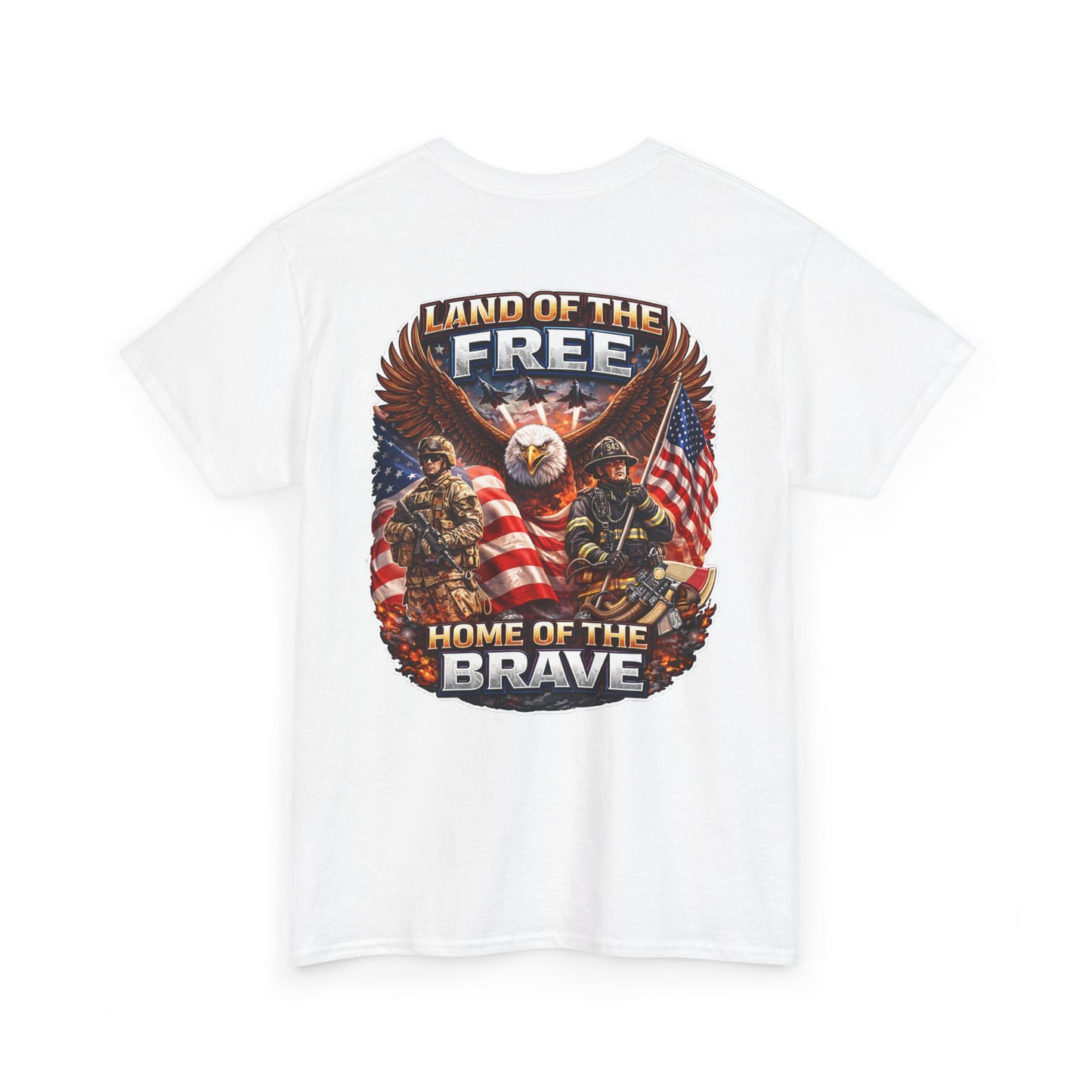 Land of the Free, Home of the Brave Eagle T-Shirt