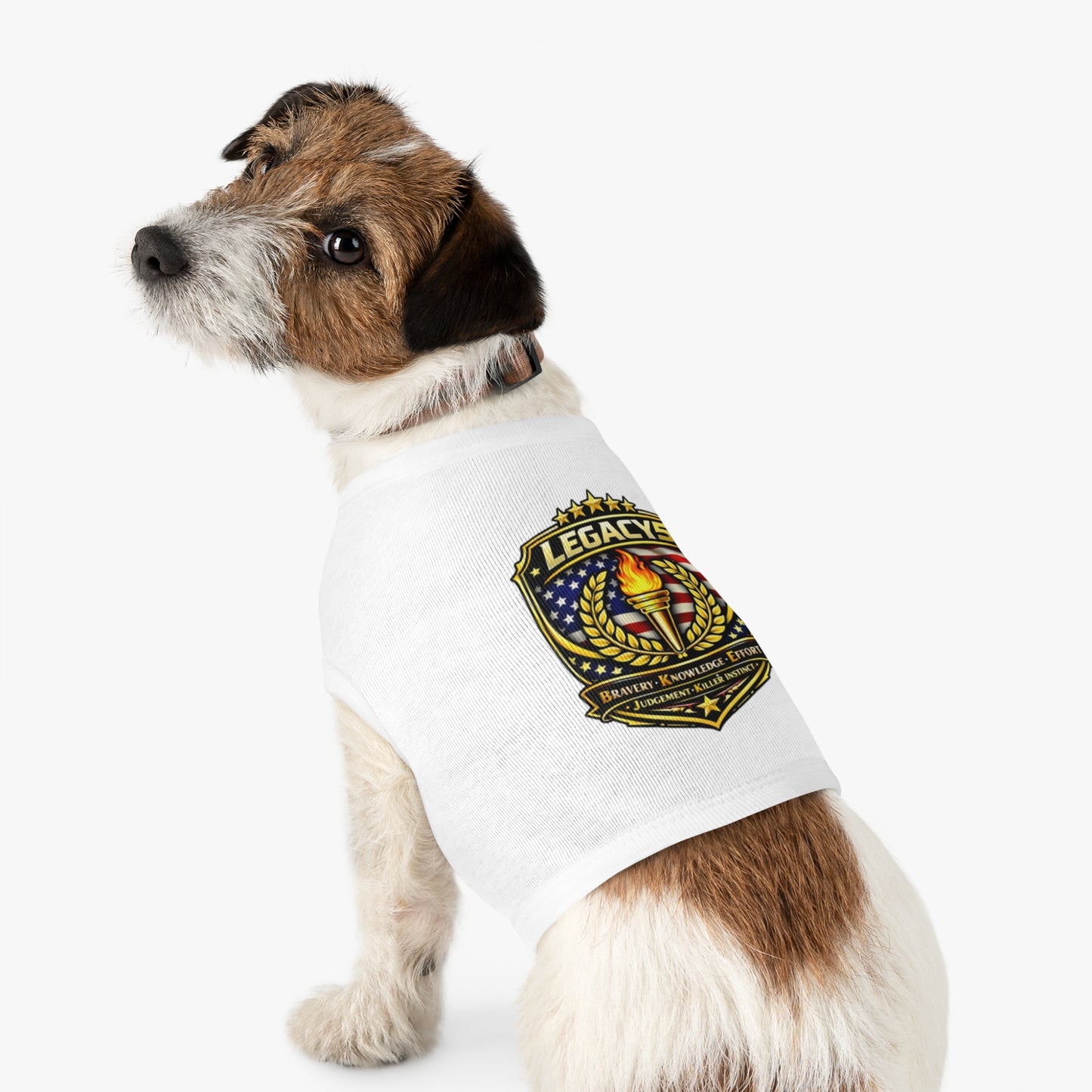 Legacy 5 Brand Crest Pet Tank Top