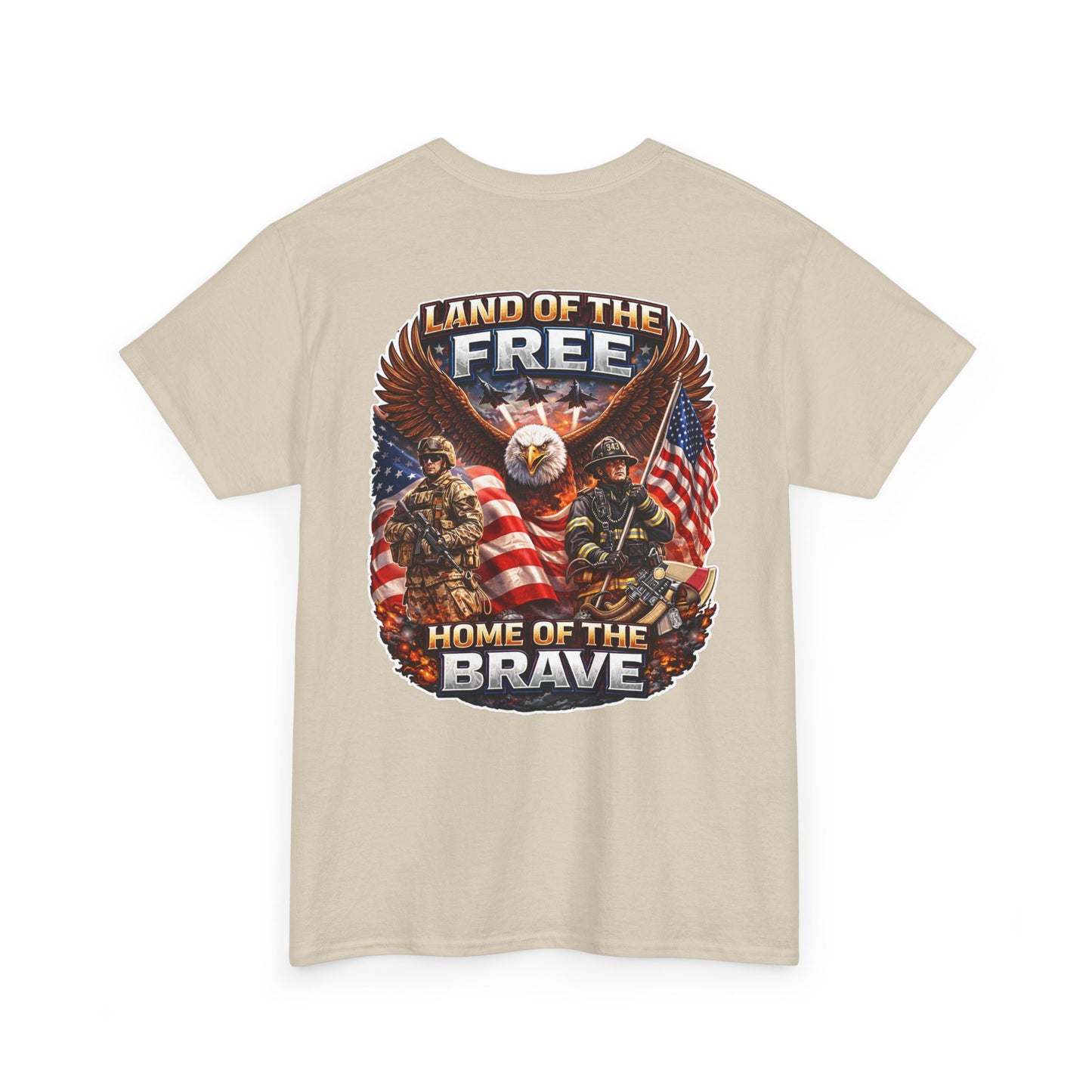 Land of the Free, Home of the Brave Eagle T-Shirt