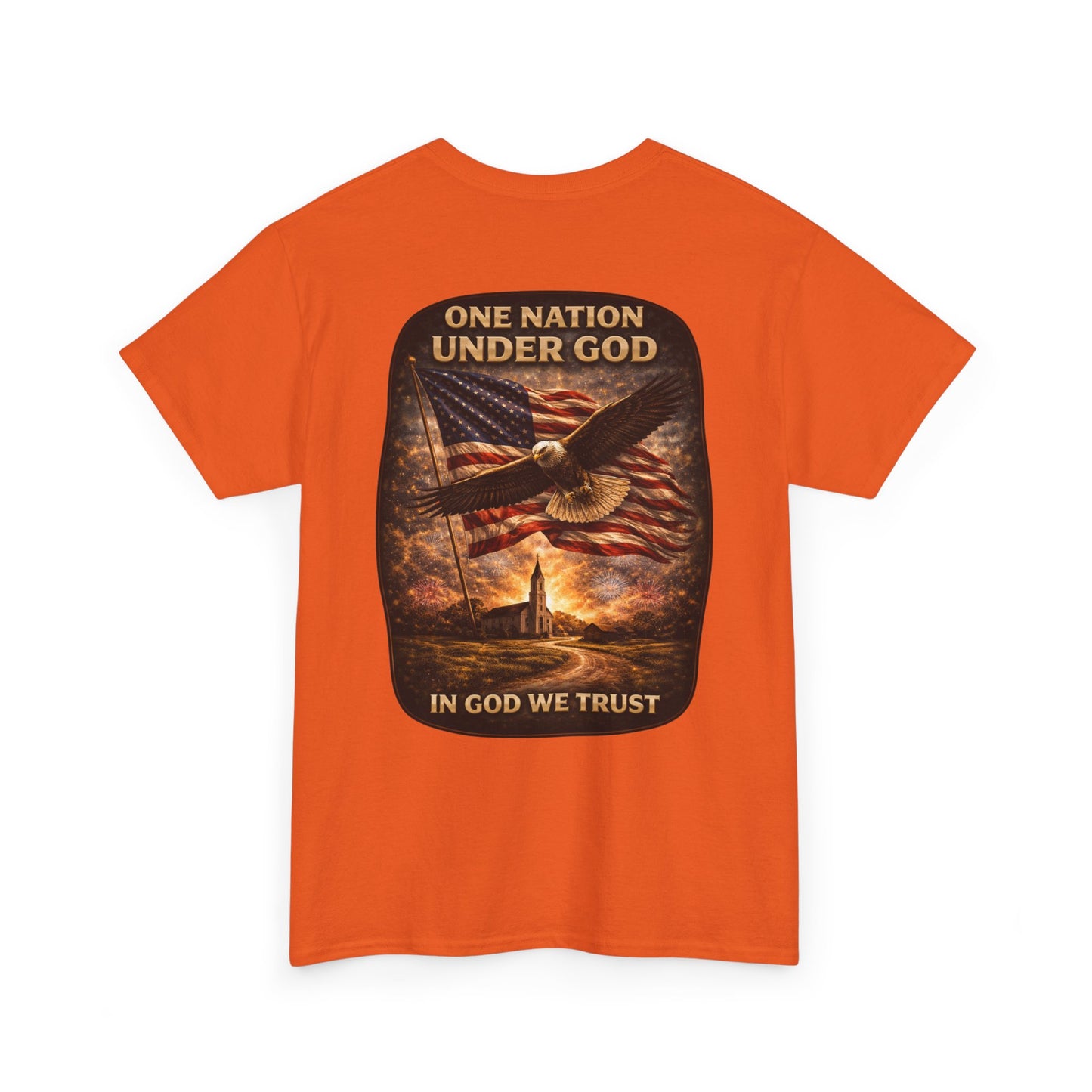 Patriotic "One Nation Under God" T-shirt
