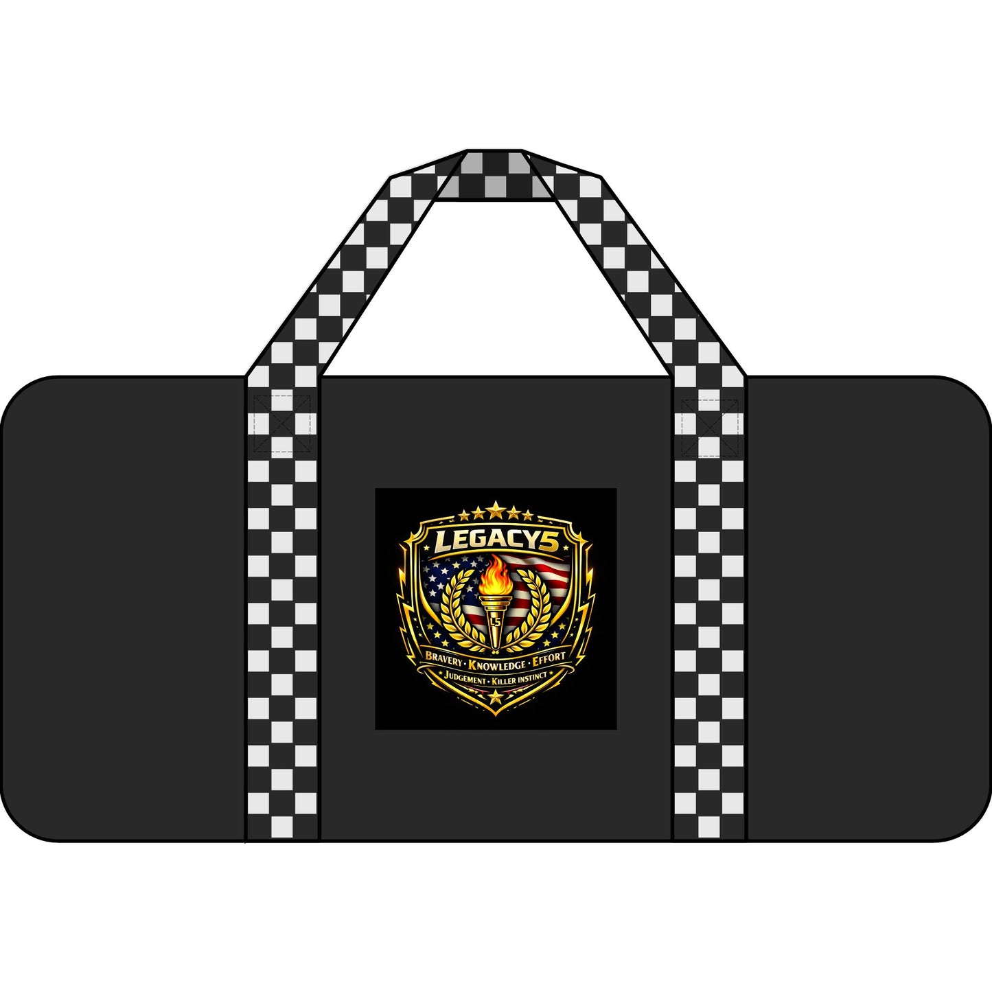 Legacy Shield Tripper Duffel Bag â€” Military-Inspired Travel Gear