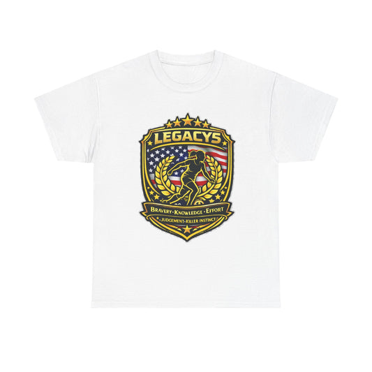 Soccer - Female Silhouette Legacy Shield T-Shirt