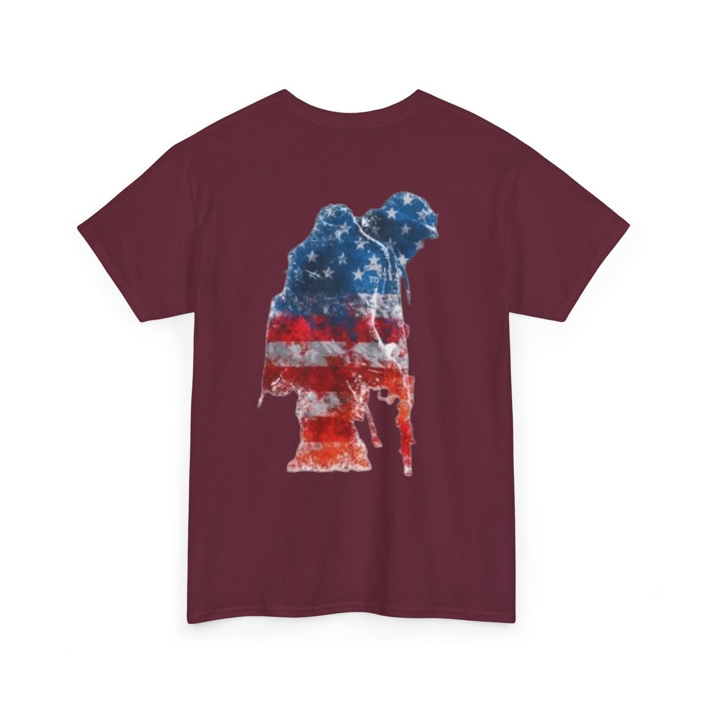 American Veteran Soldier Flag Tâ€‘Shirt -