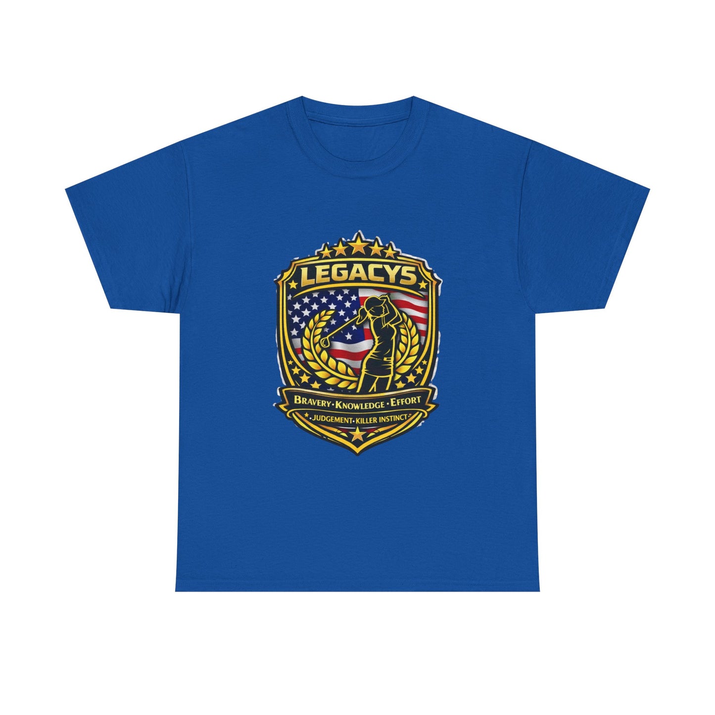 Golf- Female Silhouette -Legacy Shield T-Shirt