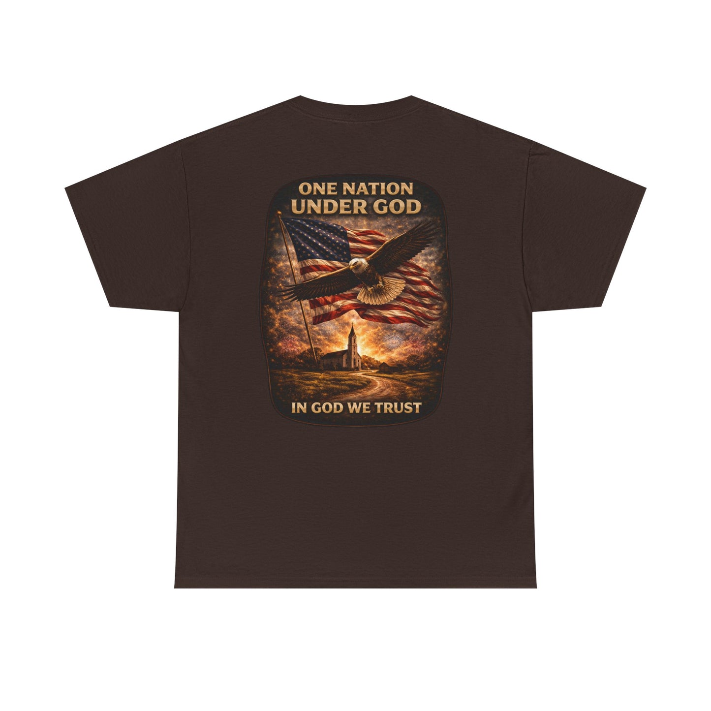 Patriotic "One Nation Under God" T-shirt