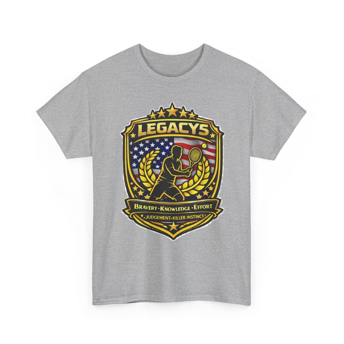 Tennis - Male Silhouette Legacy Shield