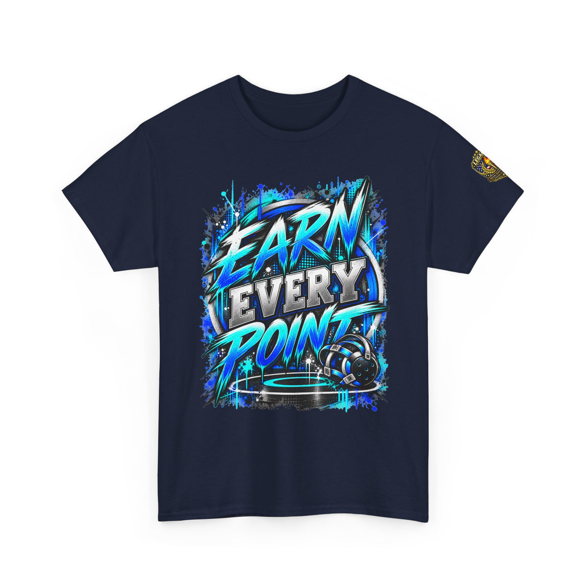 Earn Every Point T‑Shirt — "Discipline, Effort, Consistency" Motivational Sports Tee