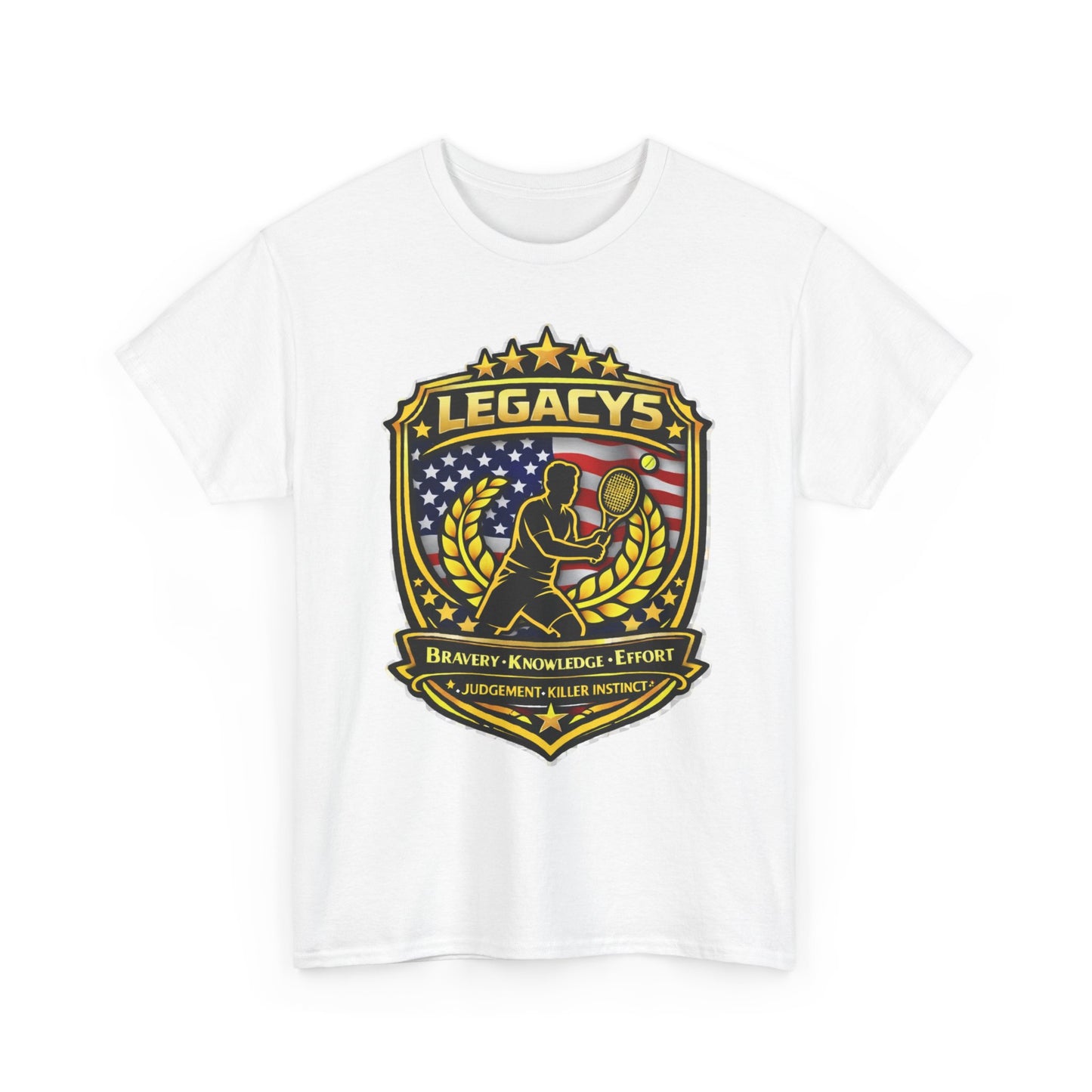 Tennis - Male Silhouette Legacy Shield