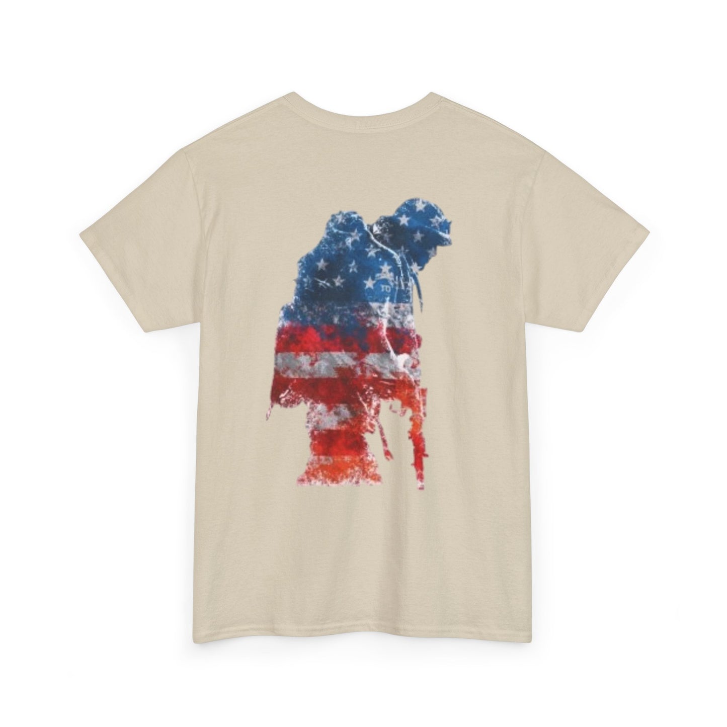 American Veteran Soldier Flag Tâ€‘Shirt -