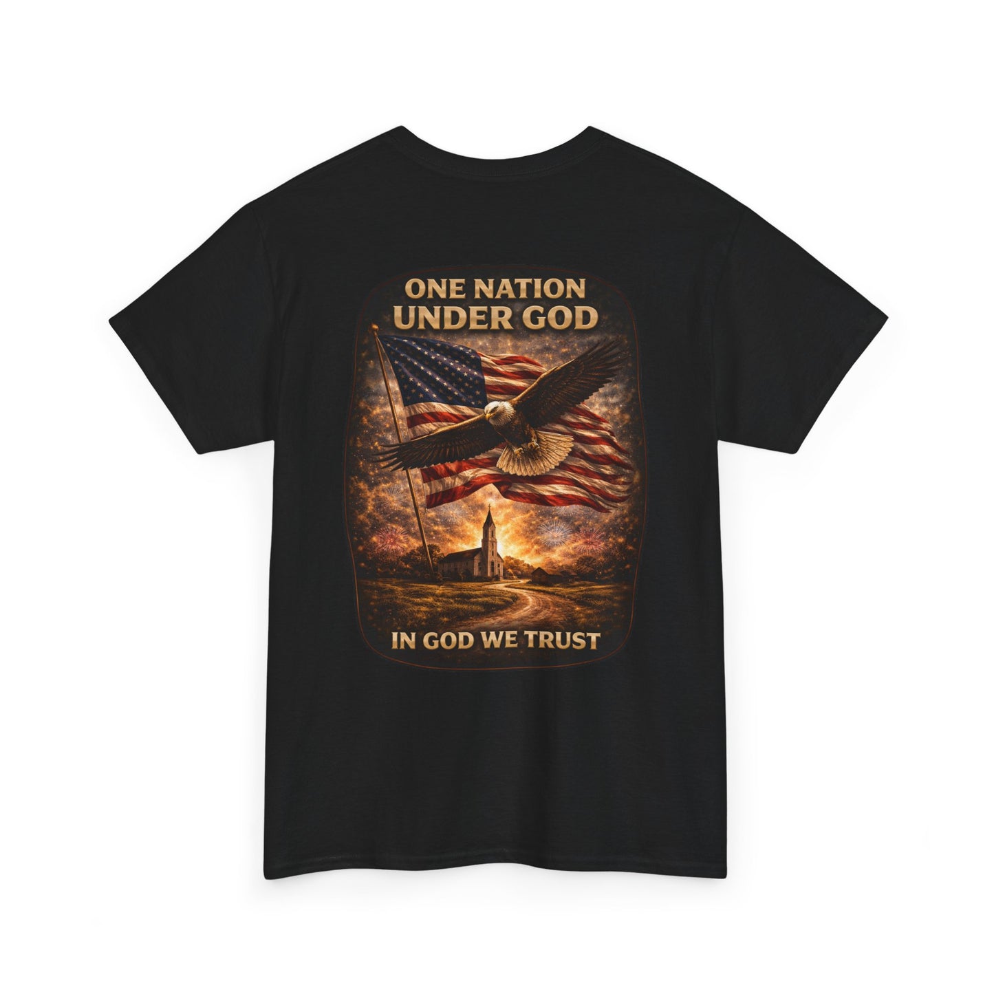Patriotic "One Nation Under God" T-shirt