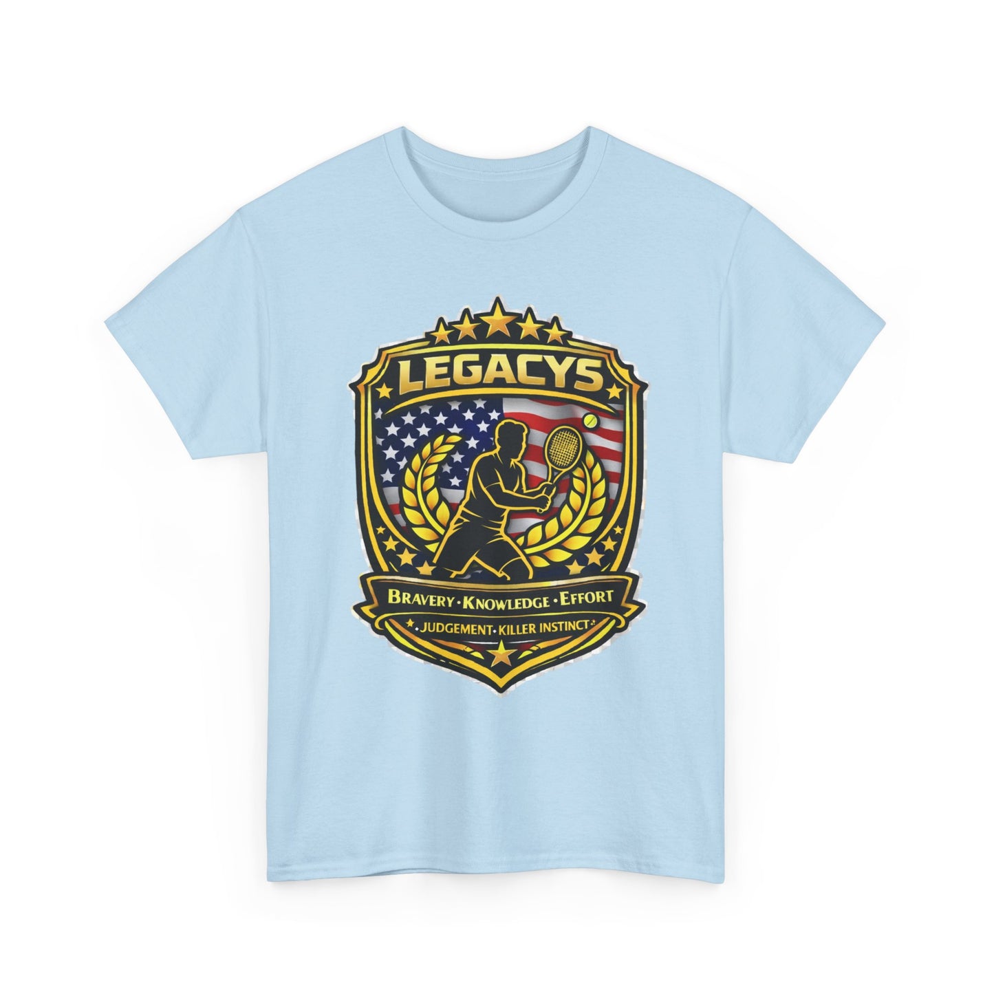 Tennis - Male Silhouette Legacy Shield