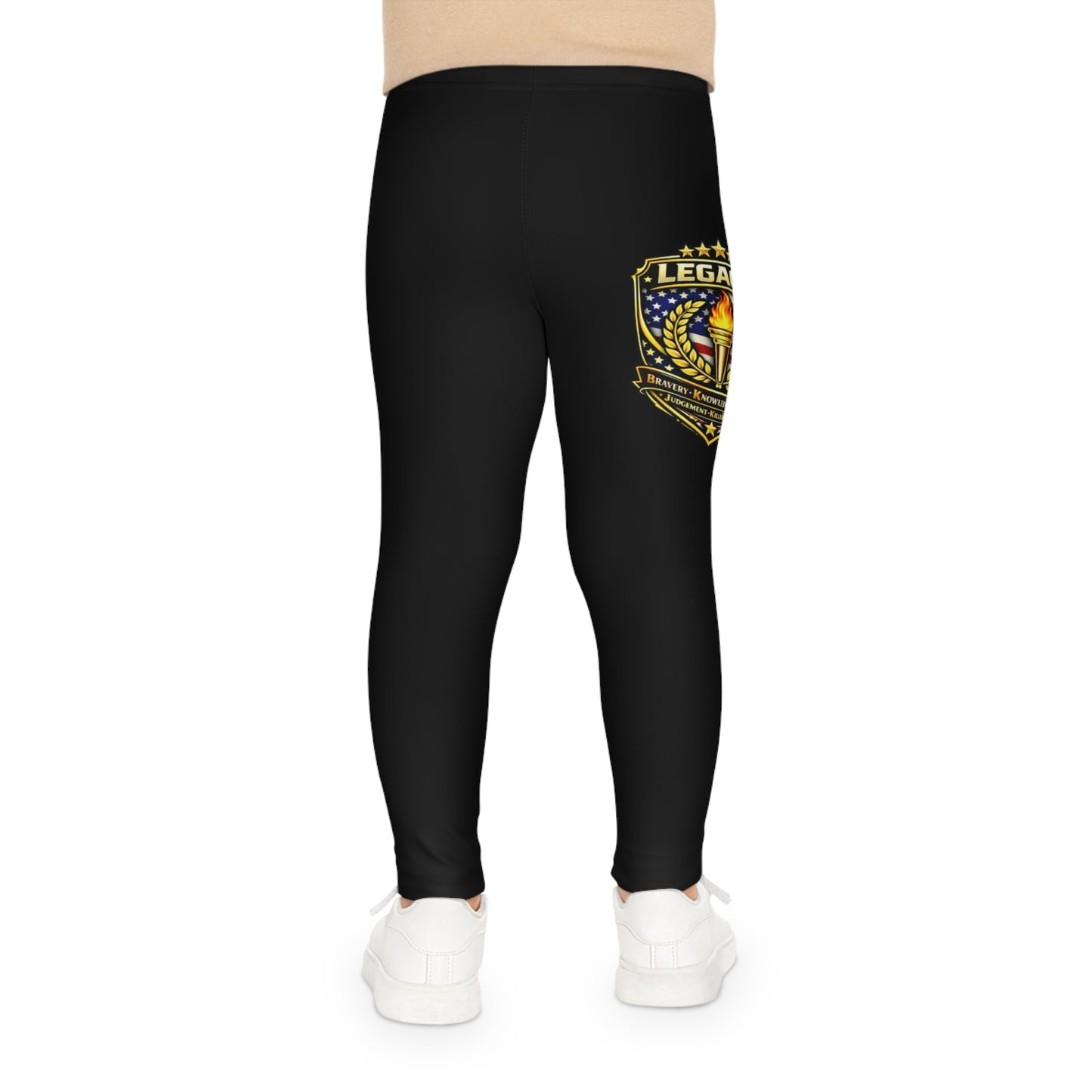 Legacy 5 Brand Crest Kids Leggings