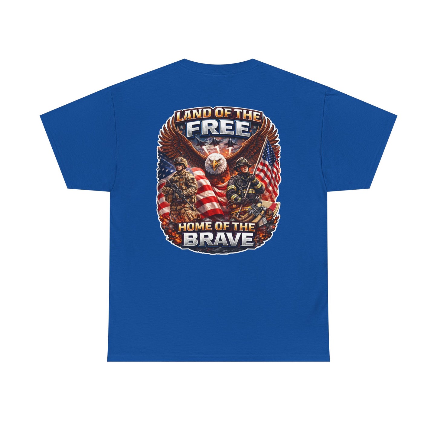 Land of the Free, Home of the Brave Eagle T-Shirt