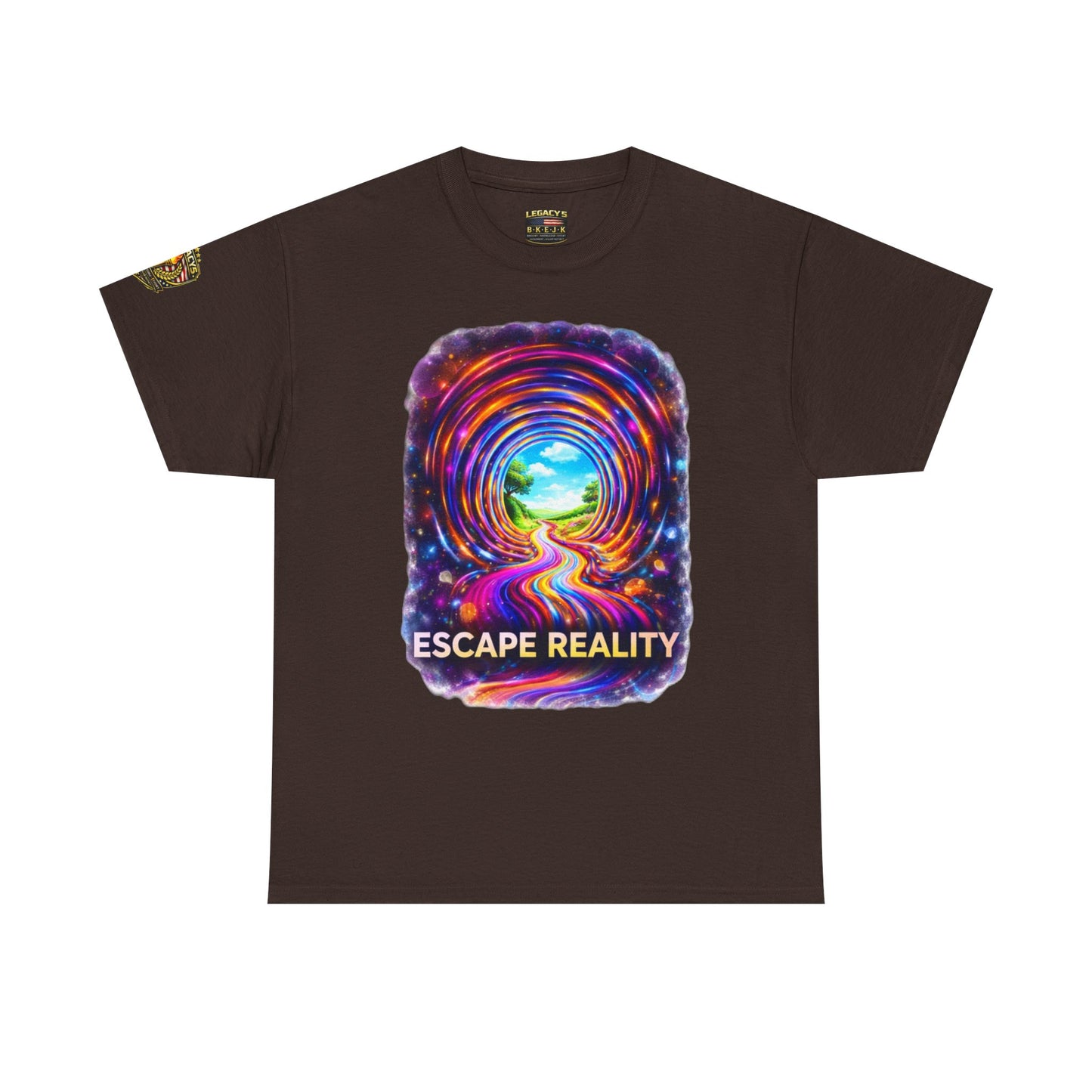 Escape Reality  â€” Psychedelic Portal Graphic T-shirt