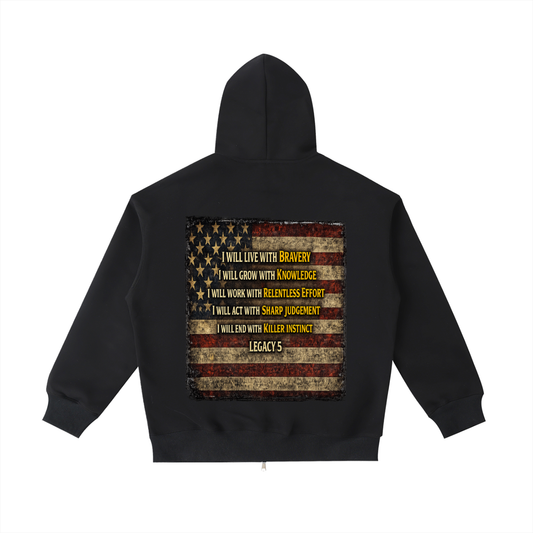Essential Heavyweight Pocket Hoodie- Creed 2