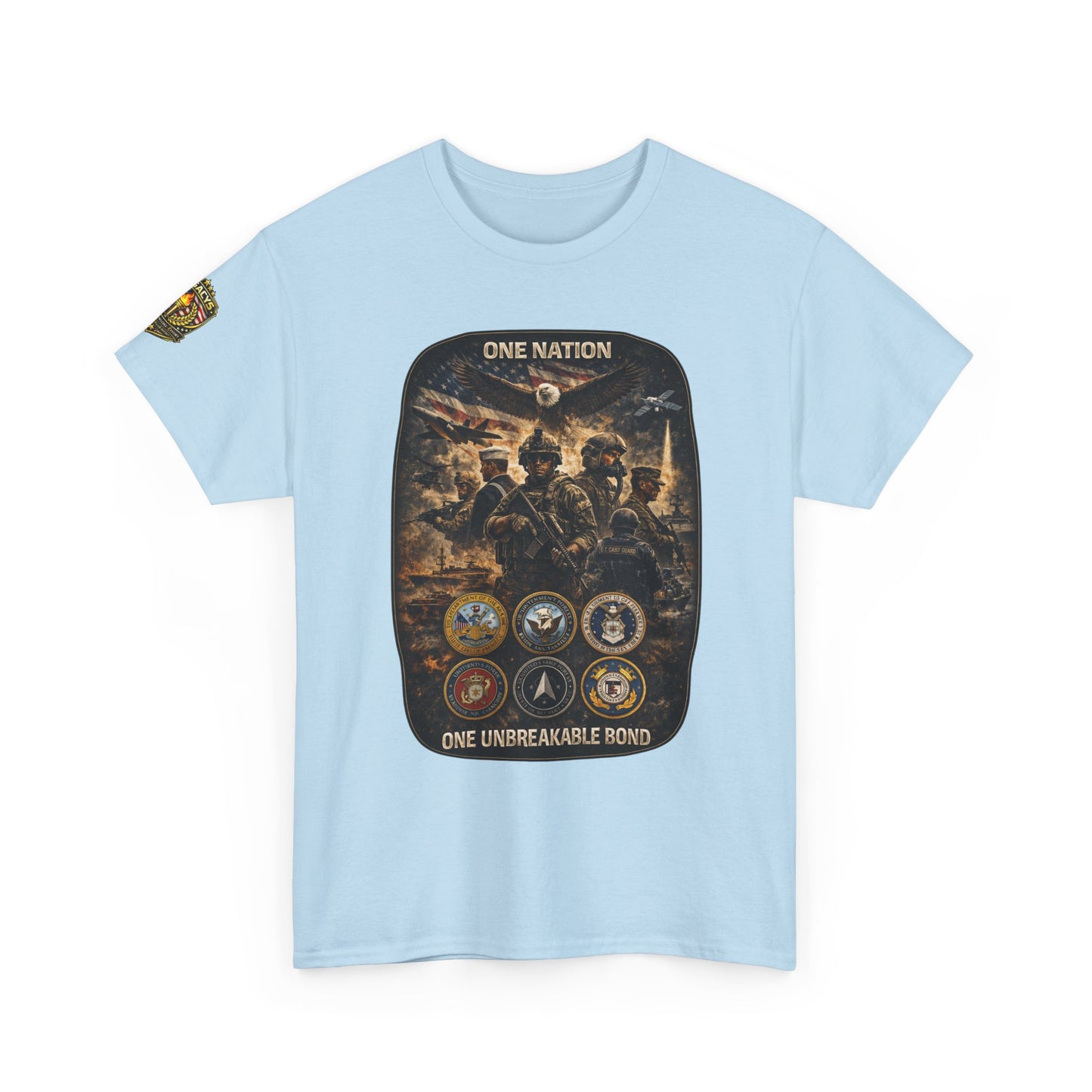 Military "One Nation, One Unbreakable Bond" T-shirt