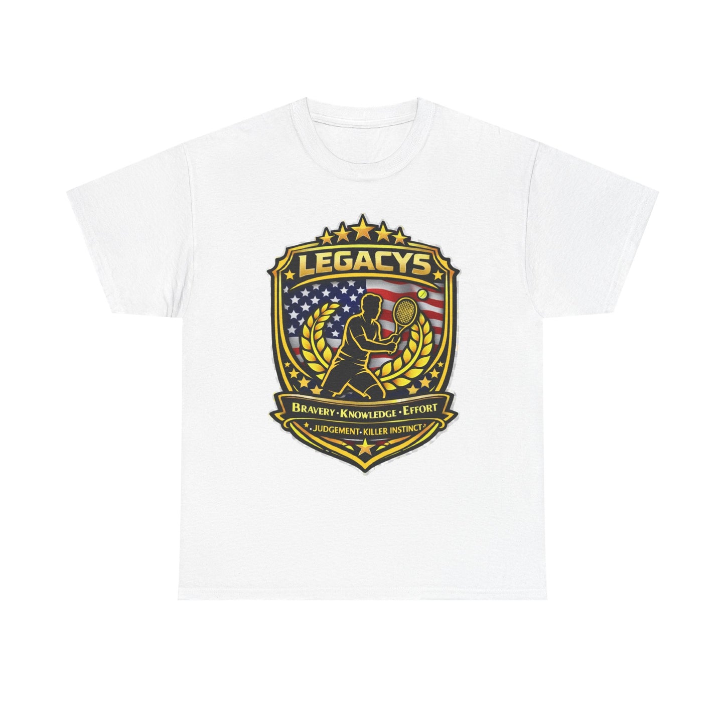 Tennis - Male Silhouette Legacy Shield