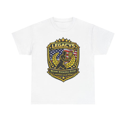 Tennis - Male Silhouette Legacy Shield