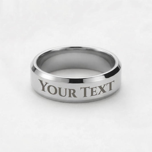Personalized Men’s Keepsake Ring