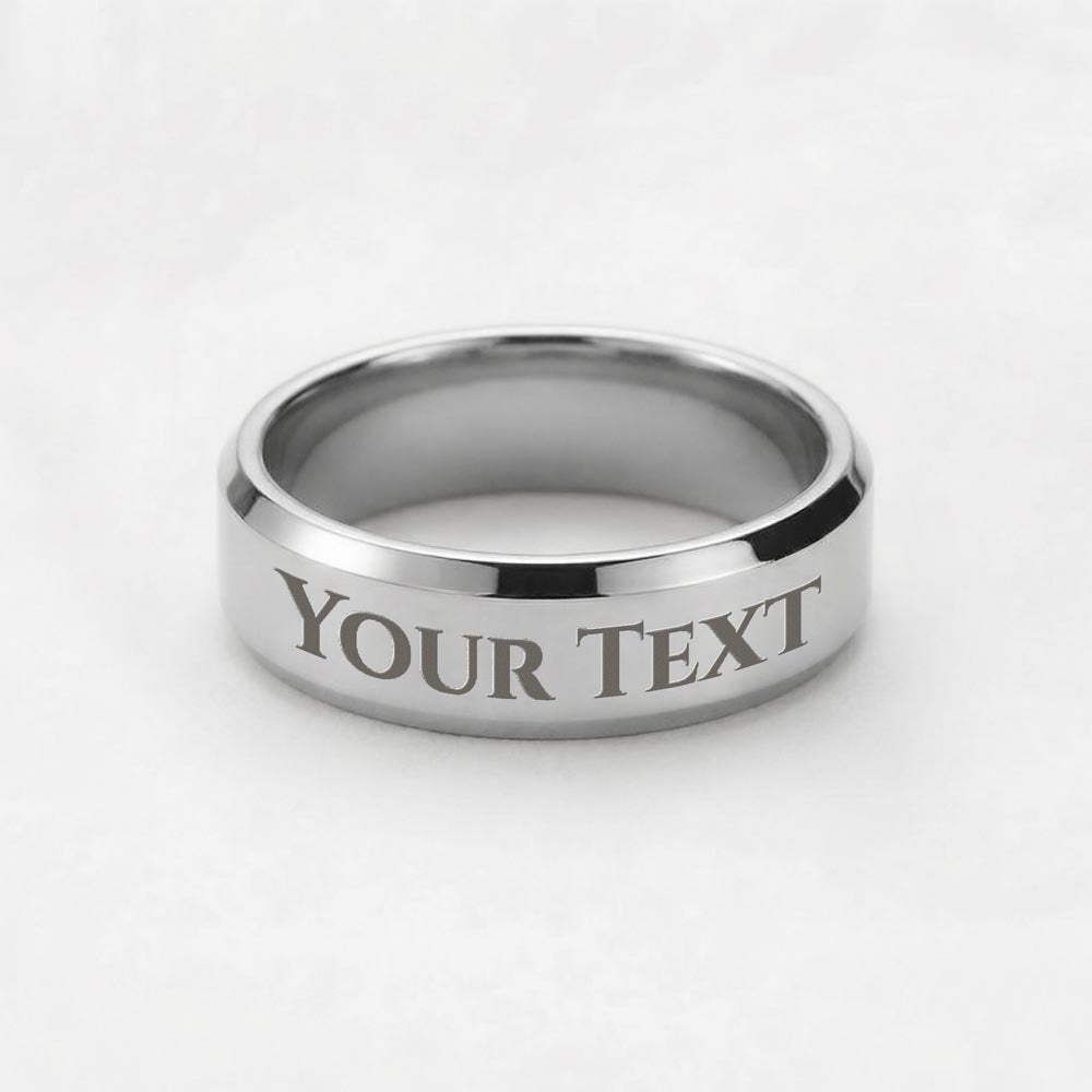 Personalized Men’s Keepsake Ring