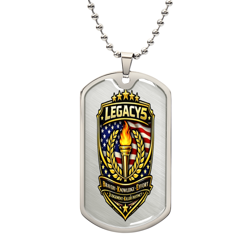 Legacy 5 Brand Crest