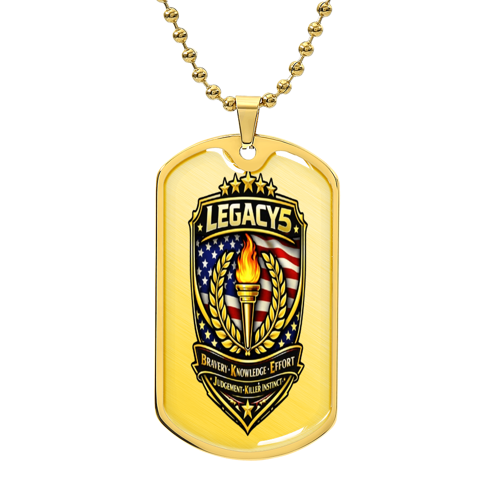 Legacy 5 Brand Crest