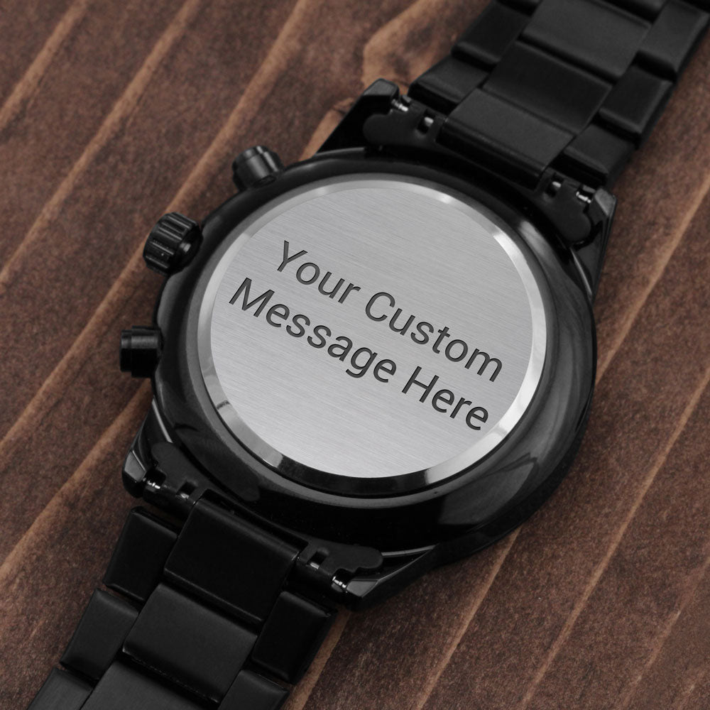 Timeless Custom Engraved Watch