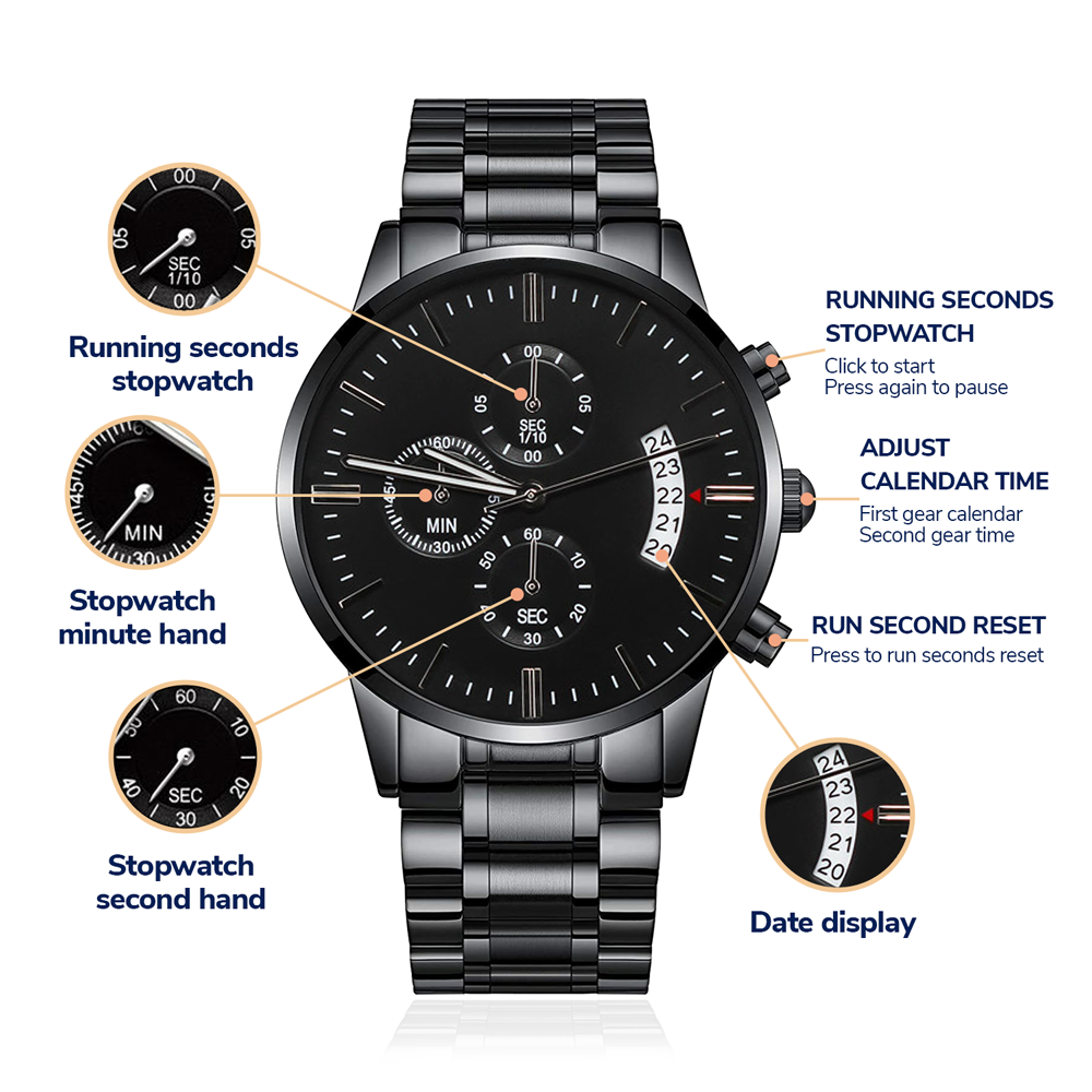 Timeless Custom Engraved Watch