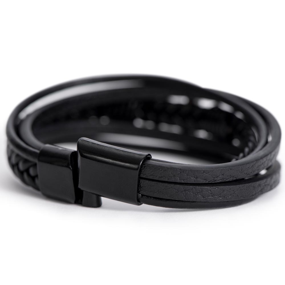 Mens Cross Bracelet