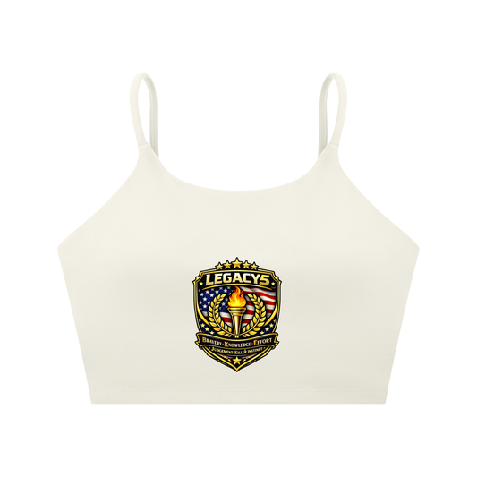 Spaghetti Strap Yoga Sports Bra