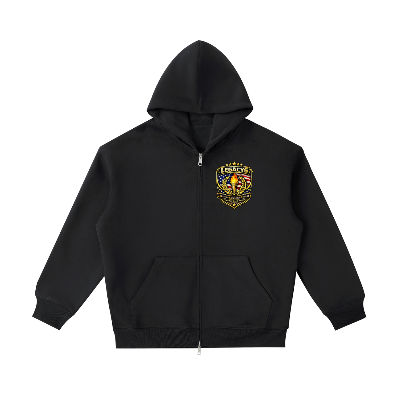 Essential Heavyweight Pocket Hoodie- Creed 2